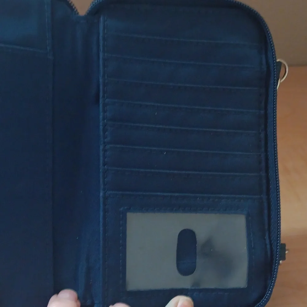 5/$10 Striped Crossbody Wallet - Picture 4 of 5